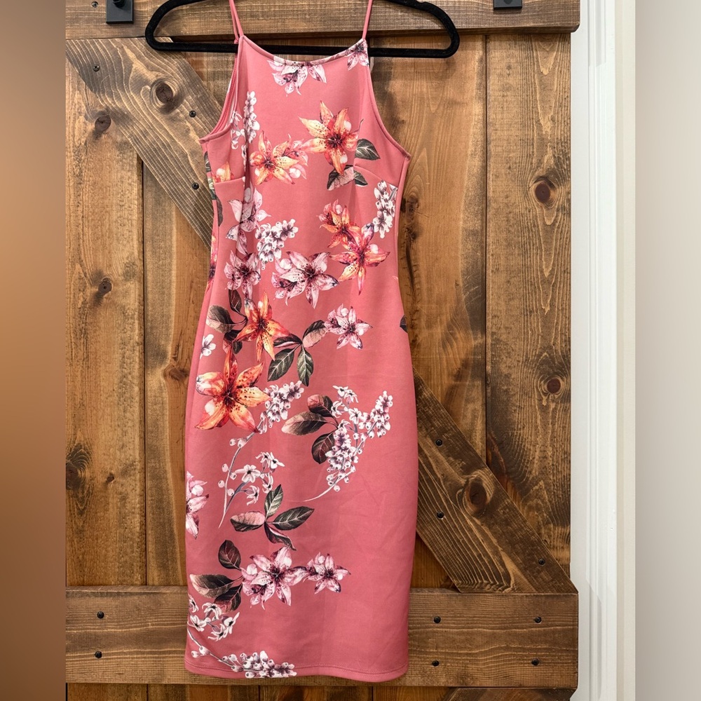 Floral Pink Dress